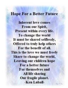 Hope For a Better Future - Peace, Love & Light